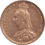 1889 GOLD SOVEREIGN ( GVF ) - Sovereign - Cambridgeshire Coins