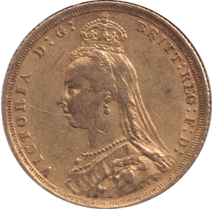 1889 GOLD SOVEREIGN (GVF ) - SOVEREIGN - Cambridgeshire Coins
