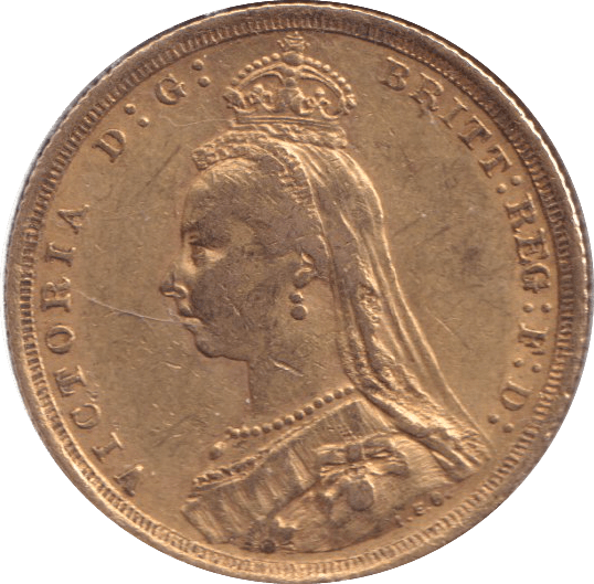 1889 GOLD SOVEREIGN (GVF ) - SOVEREIGN - Cambridgeshire Coins