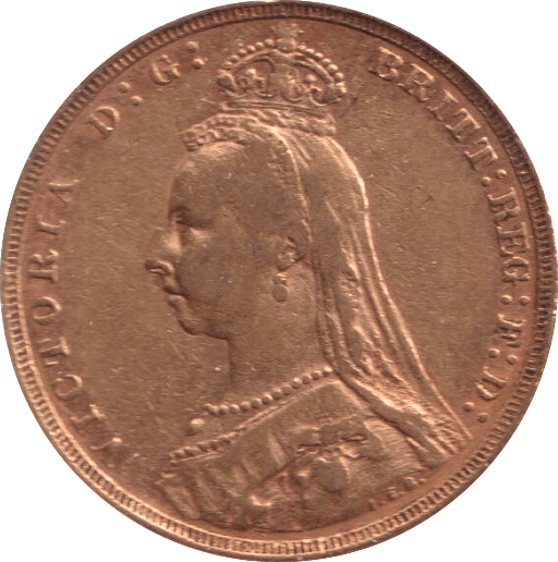 1889 GOLD SOVEREIGN ( GVF ) - Sovereign - Cambridgeshire Coins