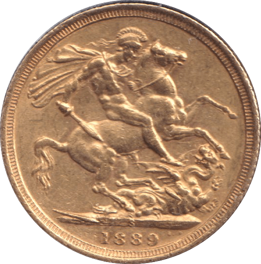 1889 GOLD SOVEREIGN (GVF ) - SOVEREIGN - Cambridgeshire Coins