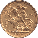 1889 GOLD SOVEREIGN (GVF ) - SOVEREIGN - Cambridgeshire Coins