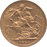 1889 GOLD SOVEREIGN ( GVF ) - SOVEREIGN - Cambridgeshire Coins