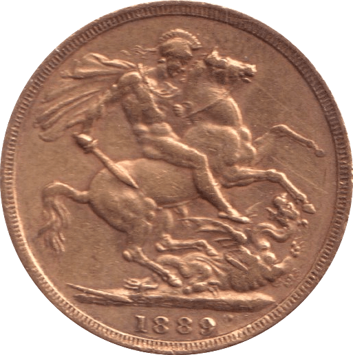1889 GOLD SOVEREIGN ( GVF ) - Sovereign - Cambridgeshire Coins