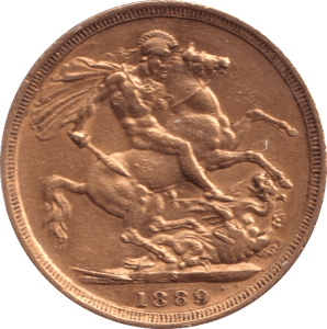 1889 GOLD SOVEREIGN ( GVF ) SYDNEY MINT - Sovereign - Cambridgeshire Coins