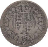 1889 HALF CROWN ( F ) - WORLD COINS - Cambridgeshire Coins