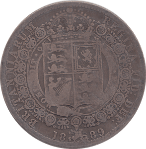 1889 HALFCROWN ( FAIR ) - HALFCROWN - Cambridgeshire Coins