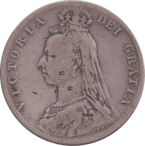 1889 HALFCROWN ( FINE ) 5 - HALFCROWN - Cambridgeshire Coins