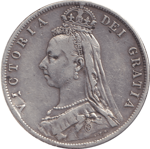1889 HALFCROWN ( FINE ) - HALFCROWN - Cambridgeshire Coins
