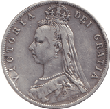 1889 HALFCROWN ( FINE ) - HALFCROWN - Cambridgeshire Coins