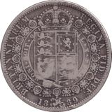 1889 HALFCROWN ( FINE ) - HALFCROWN - Cambridgeshire Coins