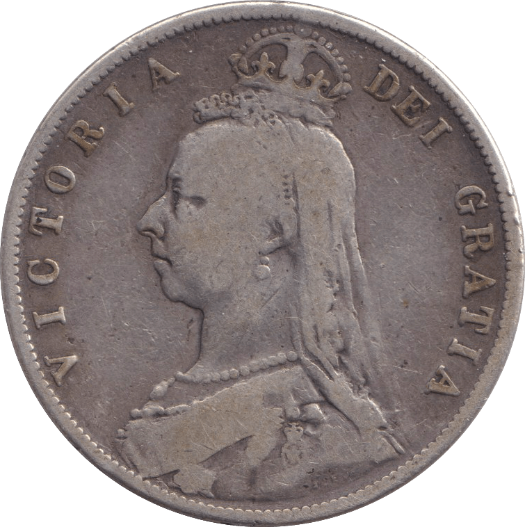 1889 HALFCROWN ( FINE ) - HALFCROWN - Cambridgeshire Coins