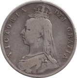 1889 HALFCROWN ( FINE ) - HALFCROWN - Cambridgeshire Coins