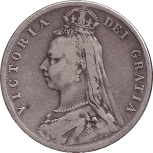 1889 HALFCROWN ( FINE ) - HALFCROWN - Cambridgeshire Coins