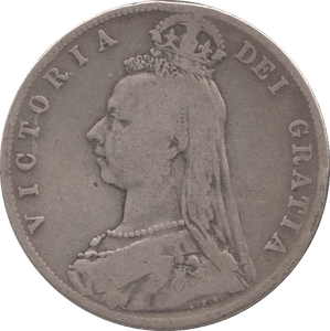 1889 HALFCROWN ( FINE ) - HALFCROWN - Cambridgeshire Coins