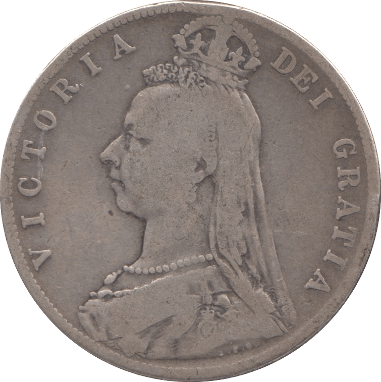 1889 HALFCROWN ( FINE ) - HALFCROWN - Cambridgeshire Coins