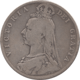 1889 HALFCROWN ( FINE ) - HALFCROWN - Cambridgeshire Coins