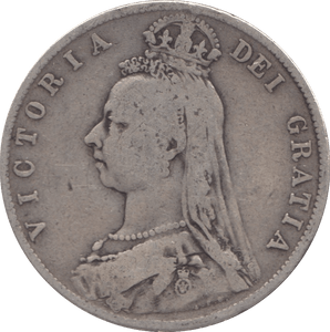 1889 HALFCROWN ( FINE ) - HALFCROWN - Cambridgeshire Coins