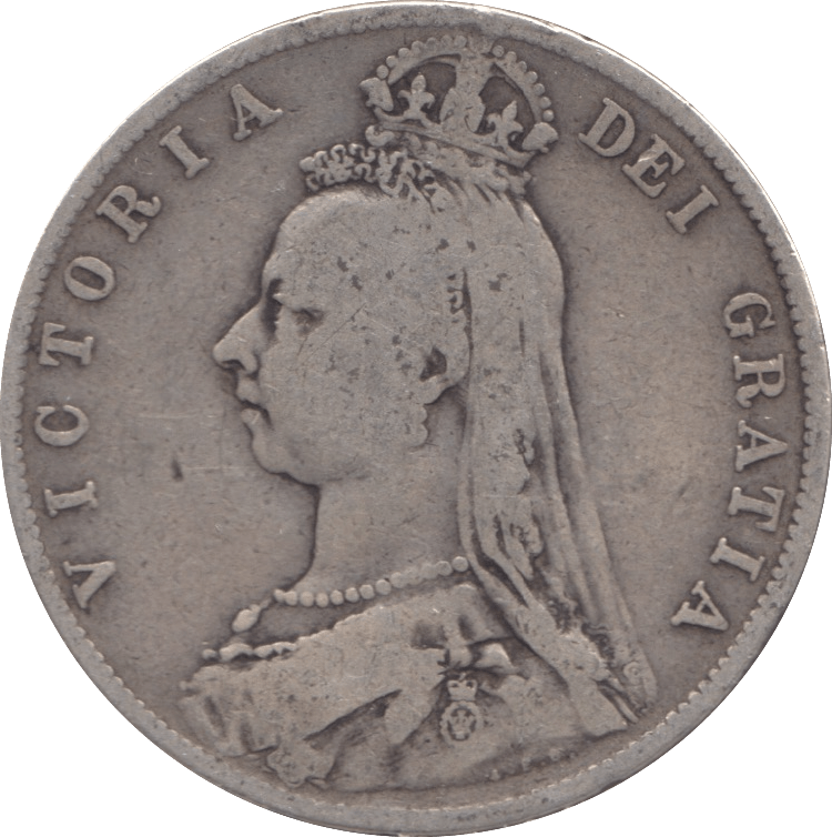 1889 HALFCROWN ( FINE ) - HALFCROWN - Cambridgeshire Coins