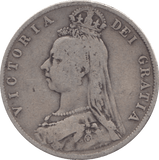 1889 HALFCROWN ( FINE ) - HALFCROWN - Cambridgeshire Coins