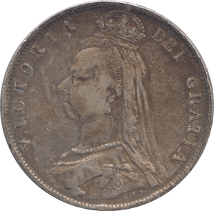 1889 HALFCROWN ( FINE ) - HALFCROWN - Cambridgeshire Coins