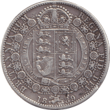 1889 HALFCROWN ( FINE ) - HALFCROWN - Cambridgeshire Coins