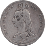 1889 HALFCROWN ( FINE ) - WORLD COINS - Cambridgeshire Coins