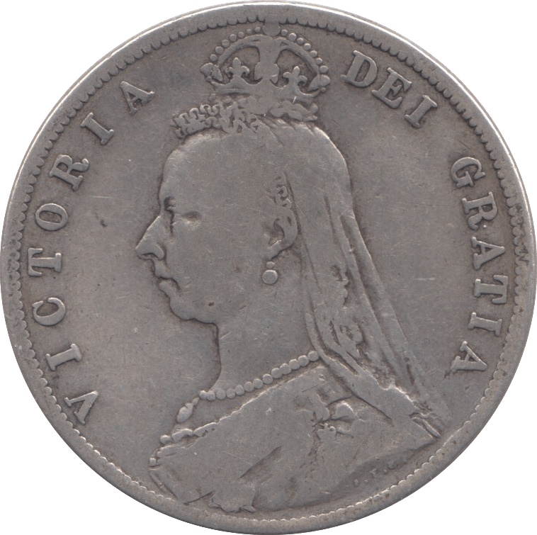 1889 HALFCROWN ( GF ) - HALFCROWN - Cambridgeshire Coins