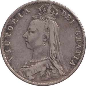 1889 HALFCROWN ( GF ) - WORLD COINS - Cambridgeshire Coins