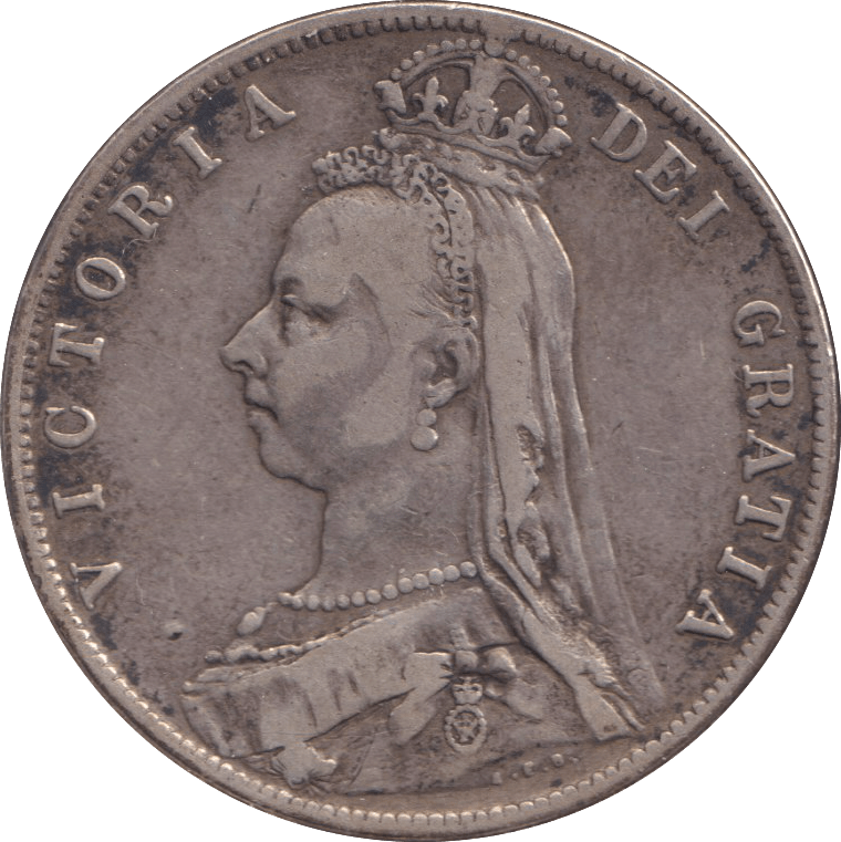 1889 HALFCROWN ( GF ) - WORLD COINS - Cambridgeshire Coins