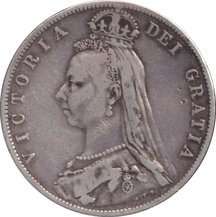 1889 HALFCROWN ( GF ) - WORLD COINS - Cambridgeshire Coins
