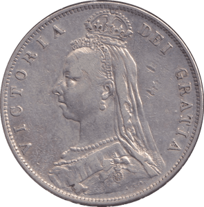 1889 HALFCROWN ( GVF ) - HALFCROWN - Cambridgeshire Coins