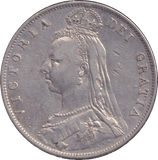 1889 HALFCROWN ( GVF ) - HALFCROWN - Cambridgeshire Coins