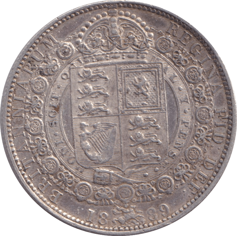 1889 HALFCROWN ( GVF ) - HALFCROWN - Cambridgeshire Coins