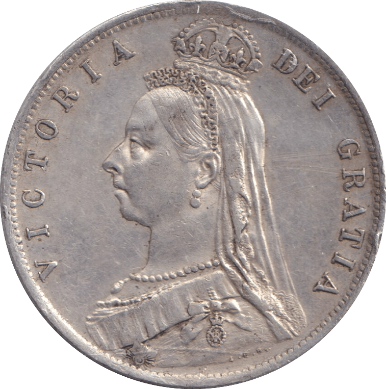 1889 HALFCROWN ( GVF ) - HALFCROWN - Cambridgeshire Coins