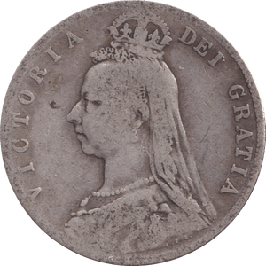 1889 HALFCROWN ( NF ) - Halfcrown - Cambridgeshire Coins