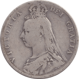 1889 HALFCROWN ( NF ) - HALFCROWN - Cambridgeshire Coins