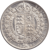 1889 HALFCROWN ( UNC ) - HALFCROWN - Cambridgeshire Coins