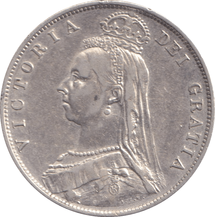 1889 HALFCROWN ( VF ) - HALFCROWN - Cambridgeshire Coins