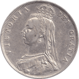 1889 HALFCROWN ( VF ) - HALFCROWN - Cambridgeshire Coins