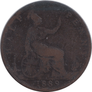 1889 HALFPENNY ( FAIR ) - HALFPENNY - Cambridgeshire Coins