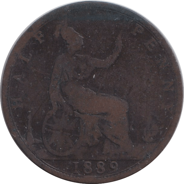 1889 HALFPENNY ( FAIR ) - HALFPENNY - Cambridgeshire Coins