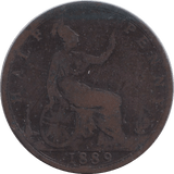 1889 HALFPENNY ( FAIR ) - HALFPENNY - Cambridgeshire Coins