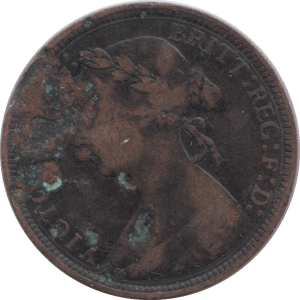 1889 HALFPENNY ( NF ) - Halfpenny - Cambridgeshire Coins