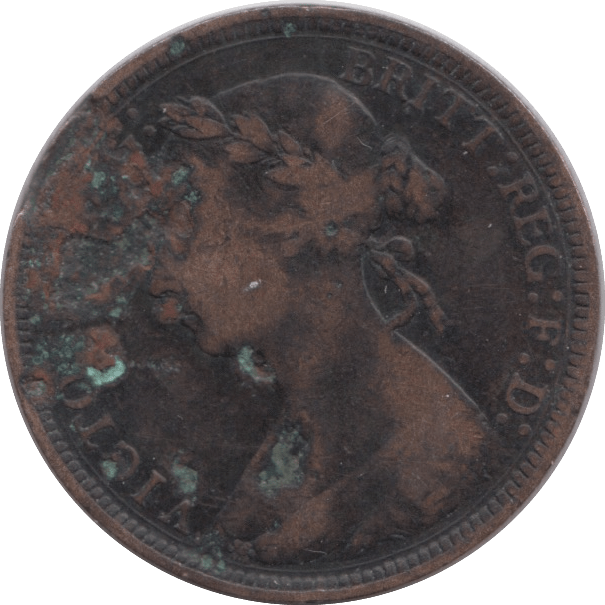 1889 HALFPENNY ( NF ) - Halfpenny - Cambridgeshire Coins