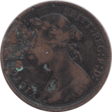 1889 HALFPENNY ( NF ) - Halfpenny - Cambridgeshire Coins