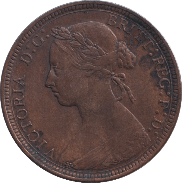 1889 HALFPENNY ( VF ) - HALFPENNY - Cambridgeshire Coins