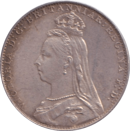 1889 MAUNDY FOURPENCE ( AUNC ) - MAUNDY FOURPENCE - Cambridgeshire Coins