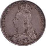 1889 MAUNDY FOURPENCE ( VF ) - MAUNDY FOURPENCE - Cambridgeshire Coins