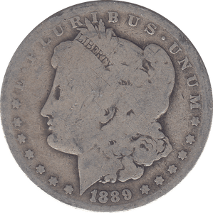 1889 O SILVER MORGAN DOLLAR USA - SILVER WORLD COINS - Cambridgeshire Coins